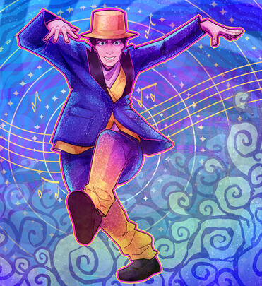 GrottoBeasts! Dance-Off! Wish Card Design