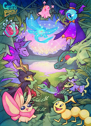 Grotto Beasts Thank-You Fanart