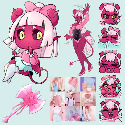 Nana Demon Character reference